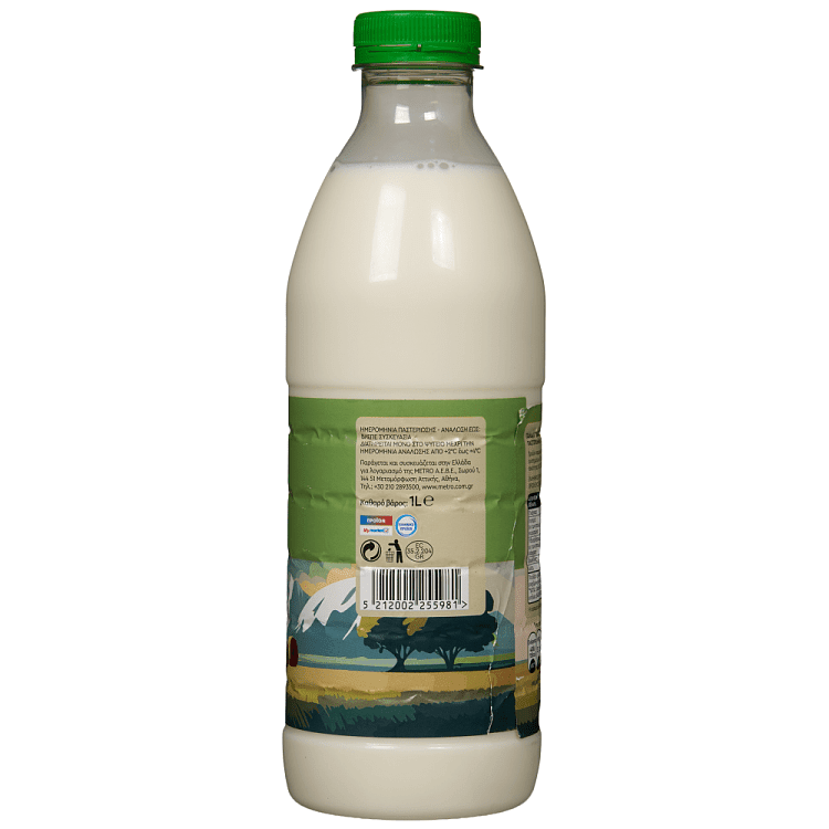 Deli Choices Φρέσκο Γάλα 1,5% Λιπαρά 1lt