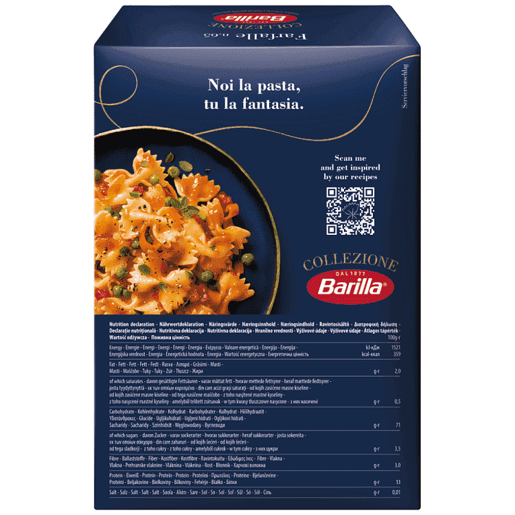 Barilla Collezione Farfalle 500gr