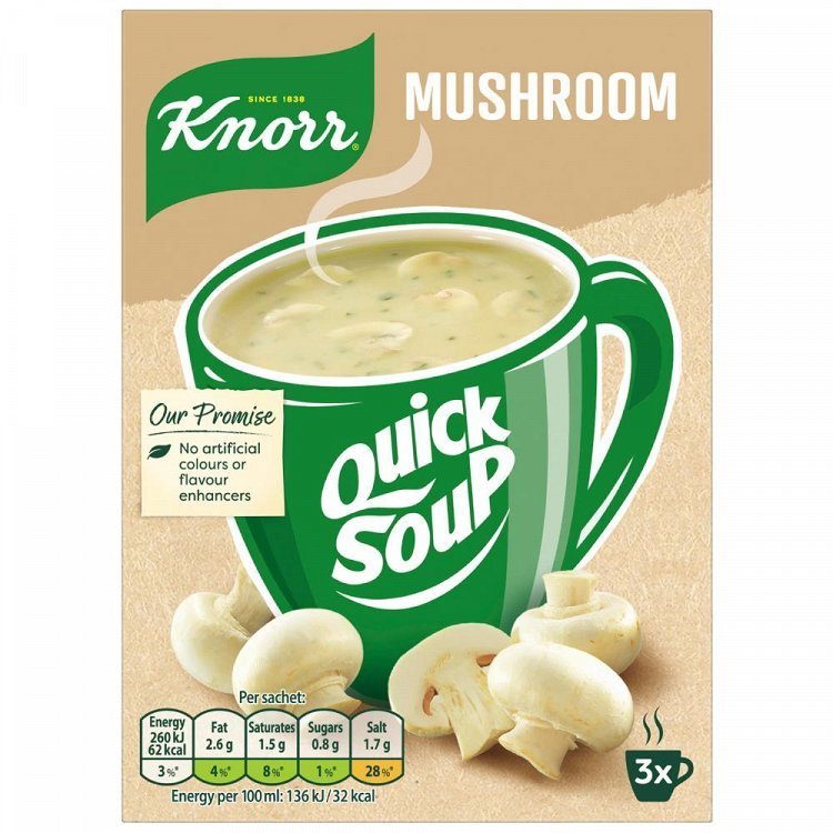 Knorr Quick Soup Μανιταρόσουπα 45gr
