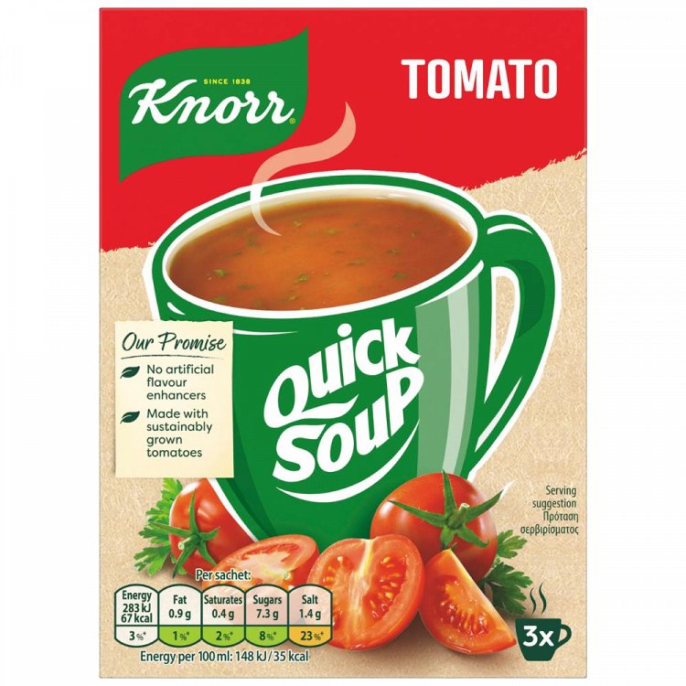 Knorr Quick Soup Τοματόσουπα 60gr