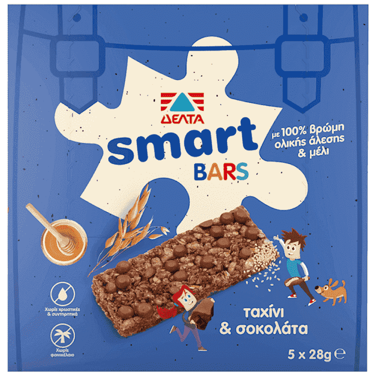 Smart Bars Σοκολάτα 5x28gr