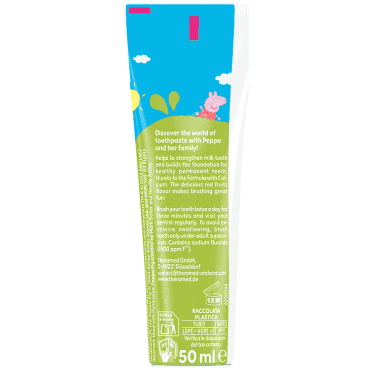 Theramed Οδοντόκρεμα 0-6 Ετών Peppa Pig 50ml