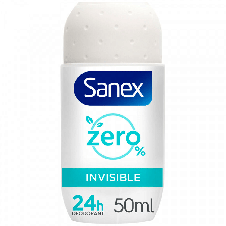 Sanex Zero% Invisible Αποσμητικό Roll-on 50ml