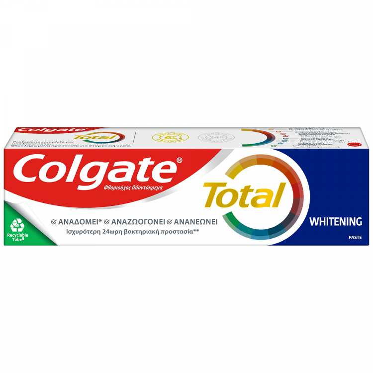 Colgate Οδοντόκρεμα Total Advance Whithening 75ml