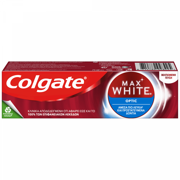 Colgate Max White Optic Οδοντόκρεμα 75ml