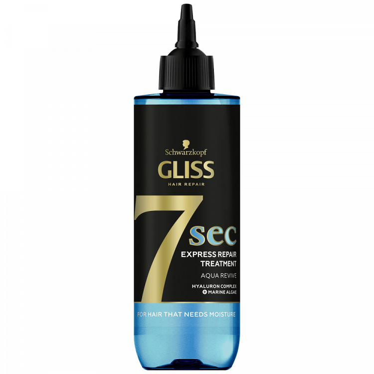 Gliss Μάσκα Μαλλιών Επανόρθωσης 7sec Aqua Revive 200ml