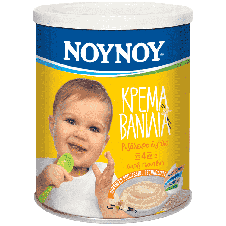 ΝΟΥΝΟΥ Κρέμα Βανίλια 350gr