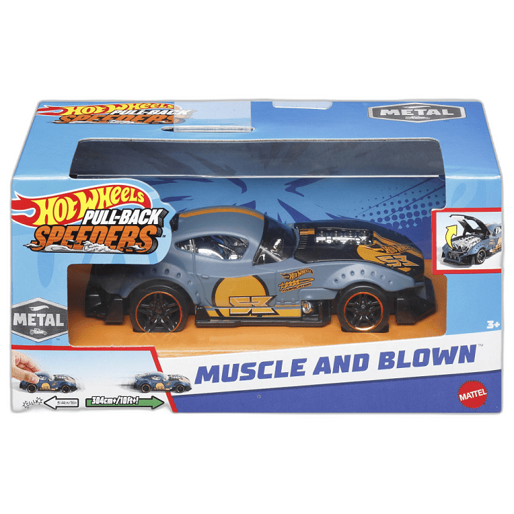 Hot Wheels Αυτοκινητάκια Pull Back