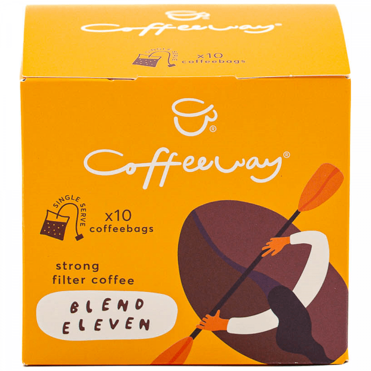 Coffeeway Καφές Φίλτρου Ατομικές Μερίδες Blend Eleven 10τεμ 7,5gr