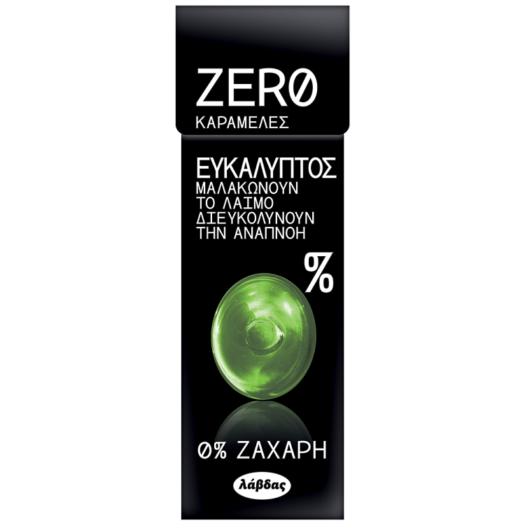 Zero Καραμέλες Ευκάλυπτος 32gr