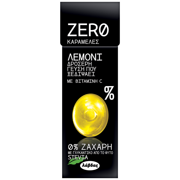 Zero Καραμέλες Λεμόνι 32gr