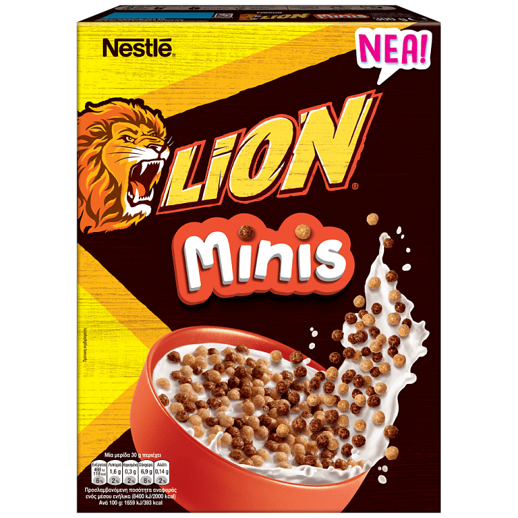Nestle Lion Minis Δημητριακά 300gr