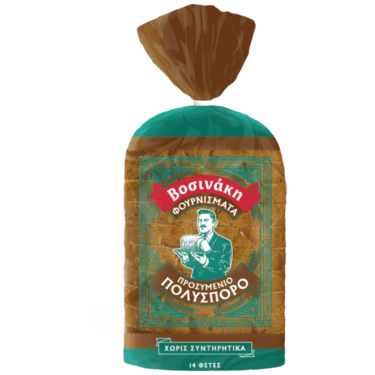 Βοσινάκης Φουρνίσματα Προζυμένιο Πολύσπορο 500gr