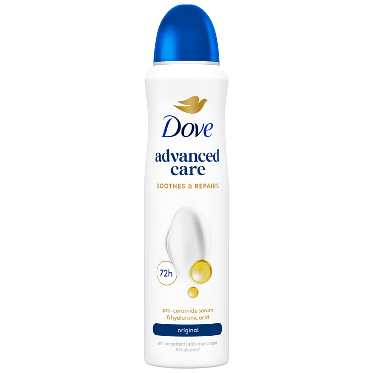 Dove Αποσμητικό Σώματος Σπρέι Advanced Care Original 150ml