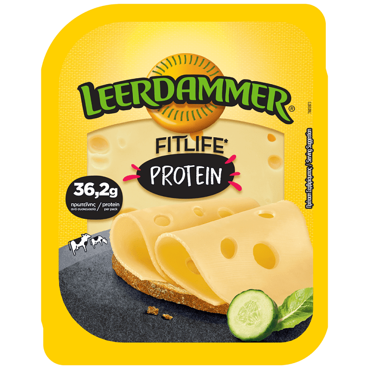 Leerdammer Protein Φέτες 125gr