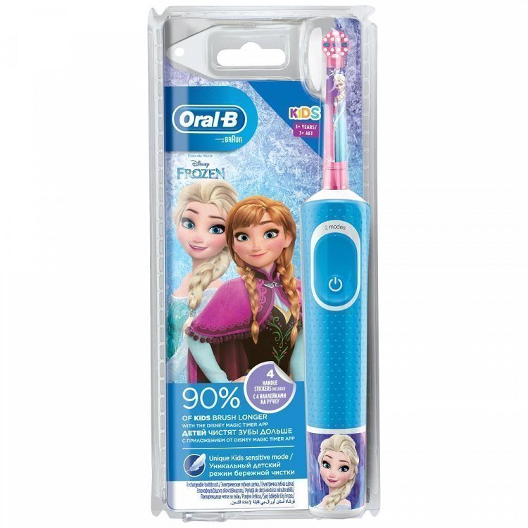 Oral-B Vitality Kids Frozen Επαναφορτιζόμενη Ηλεκτρική Οδοντόβουρτσα