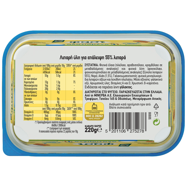 Φάστ Soft Αλατισμένο 220gr