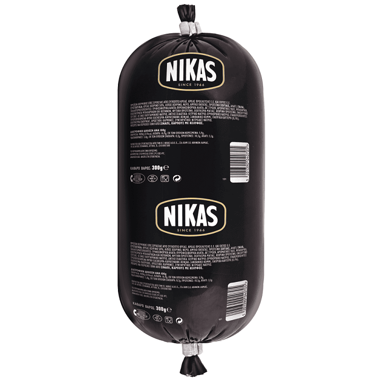 Nikas Σαλάμι Peperone Χωρίς Γλουτένη 300gr