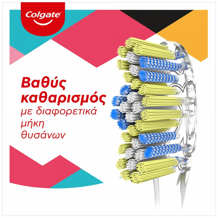 Colgate Οδοντόβουρτσα Twist Συσκευασία 4τεμ