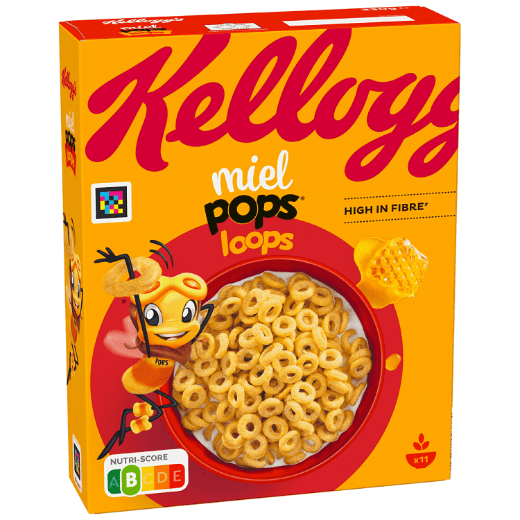 Kellogg's Δημητριακά Miel Pops Loops 330gr