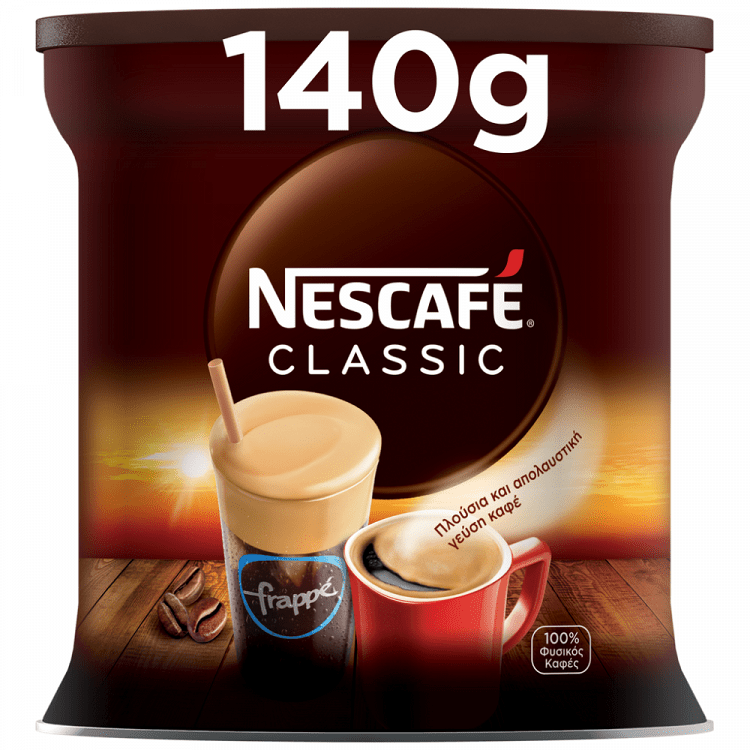 Nescafe Στιγμιαίος Καφές 140gr