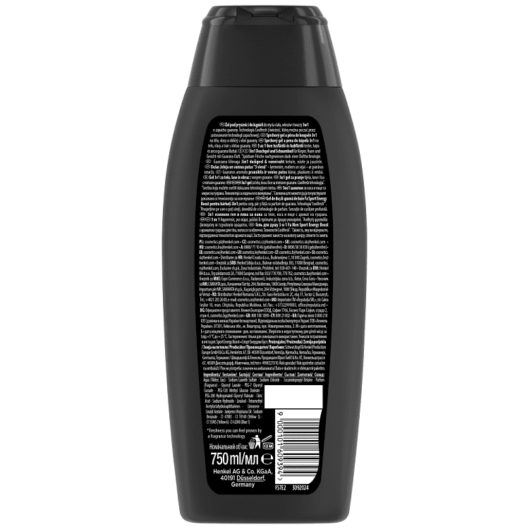 Fa Αφρόλουτρο Energy Boost 750ml
