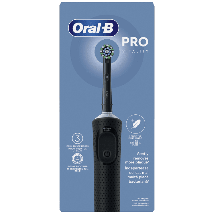 Oral B Pro Vitality Επαναφορτιζόμενη Οδοντόβουρτσα White Hbox