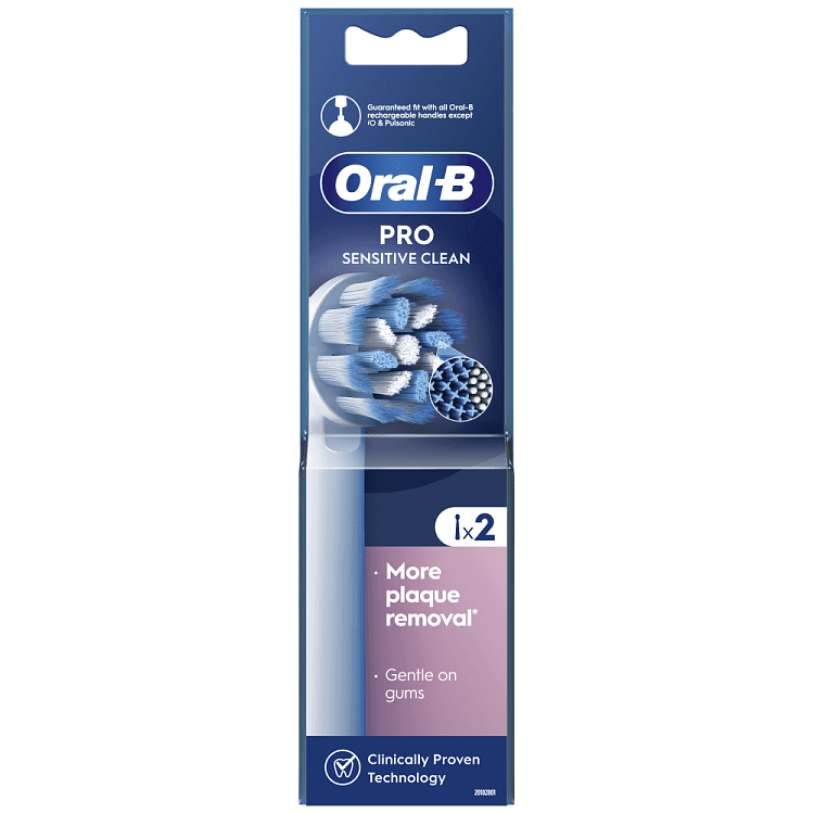 Oral-B Ανταλλακτικά Ηλεκτρικής Οδοντόβουρτσας Sensi Ultra Thin 2τεμ