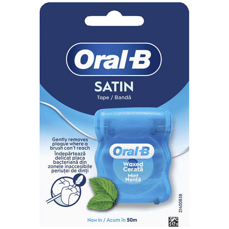 Oral-B Οδοντικό Νήμα Κηρωμένο Μέντα 50ml