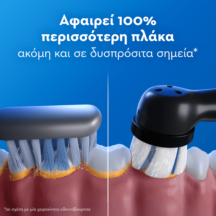 Oral b IO2 Ηλεκτρική Οδοντόβουρτσα Black