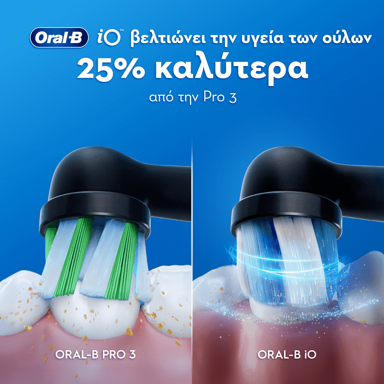 Oral b IO2 Ηλεκτρική Οδοντόβουρτσα Black