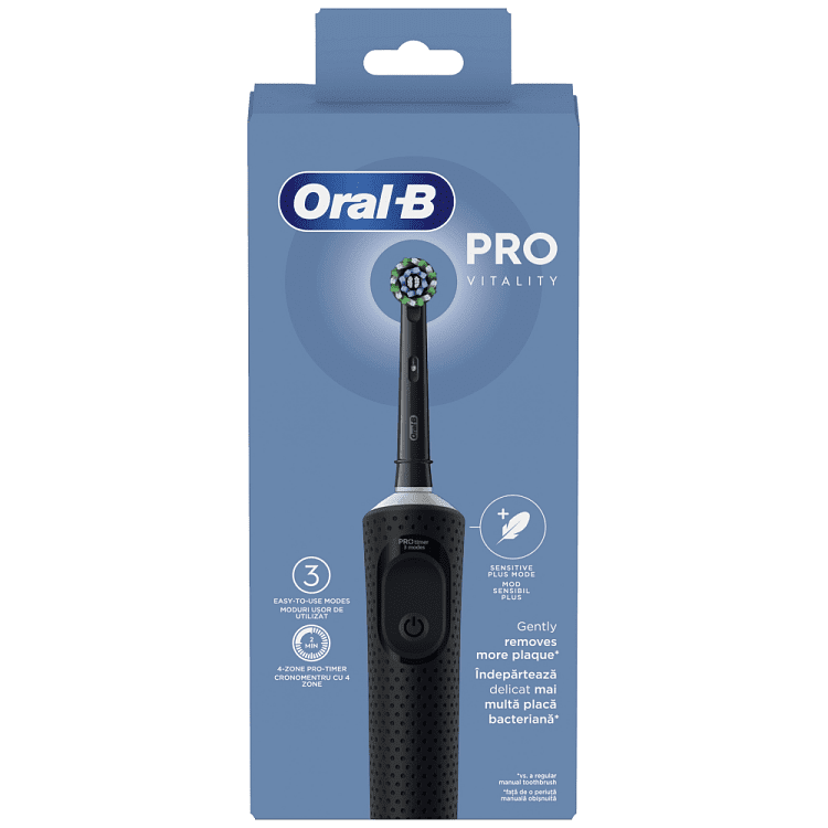 Oral B Pro Vitality Επαναφορτιζόμενη Οδοντόβουρτσα White Hbox