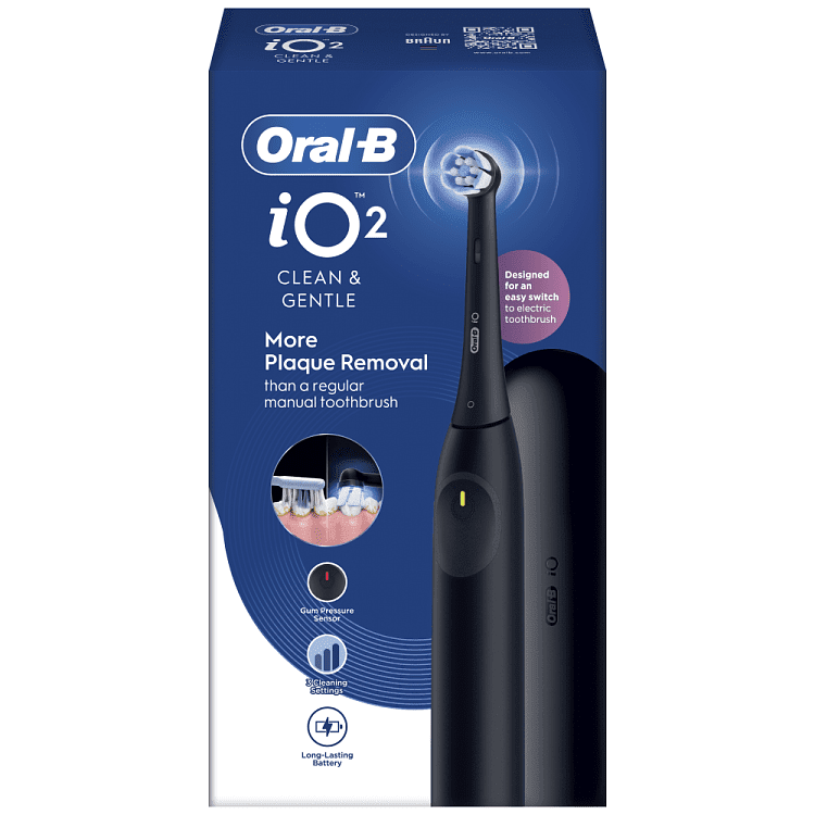 Oral b IO2 Ηλεκτρική Οδοντόβουρτσα Black