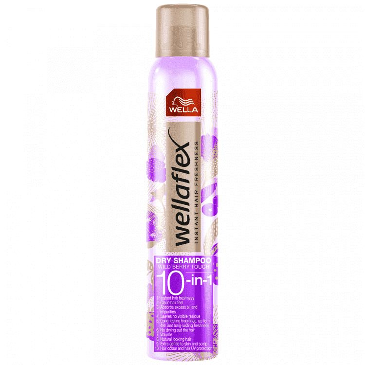 Wellaflex Dry Shampoo Wild Berry Touch 180ml