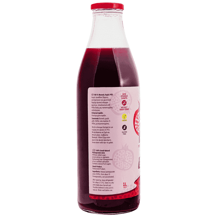 Break A Pom Φυσικός Χύμος Ρόδι 1lt