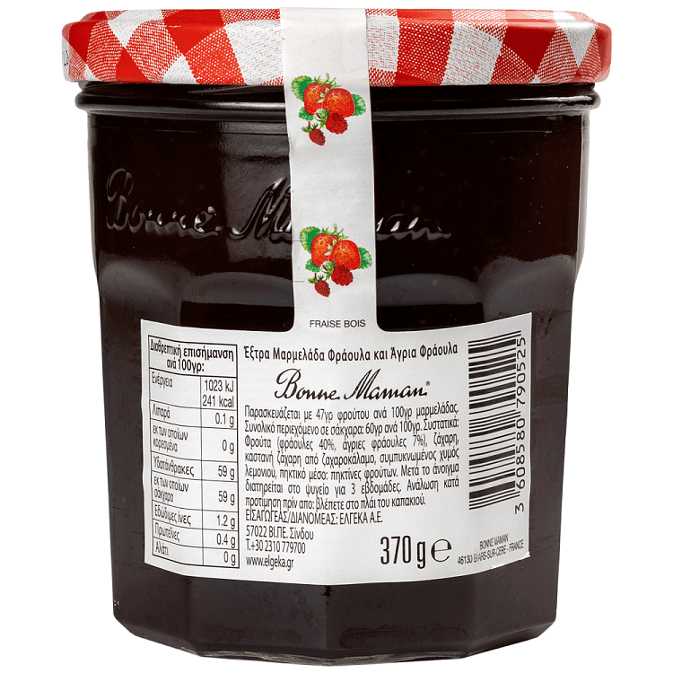 Bonne Maman Μαρμελάδα Άγρια Φράουλα 370gr