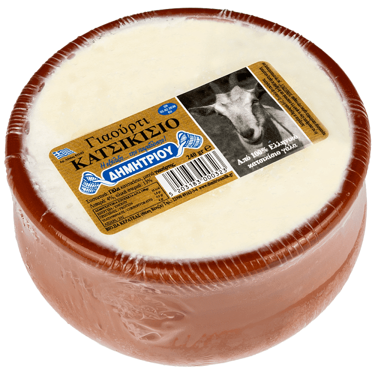 Δημητρίου Γιαούρτι Κατσικίσιο Πήλινο 240gr