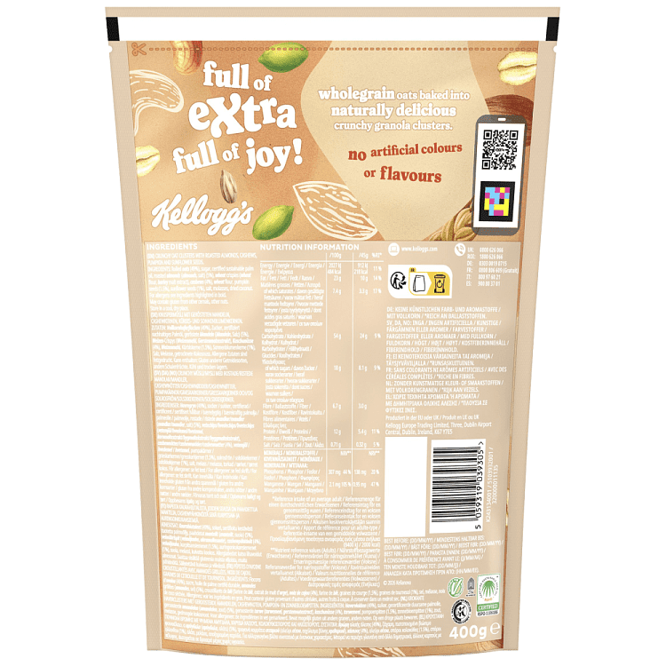 Κellogg's Extra Granola Nut & Seed 400gr