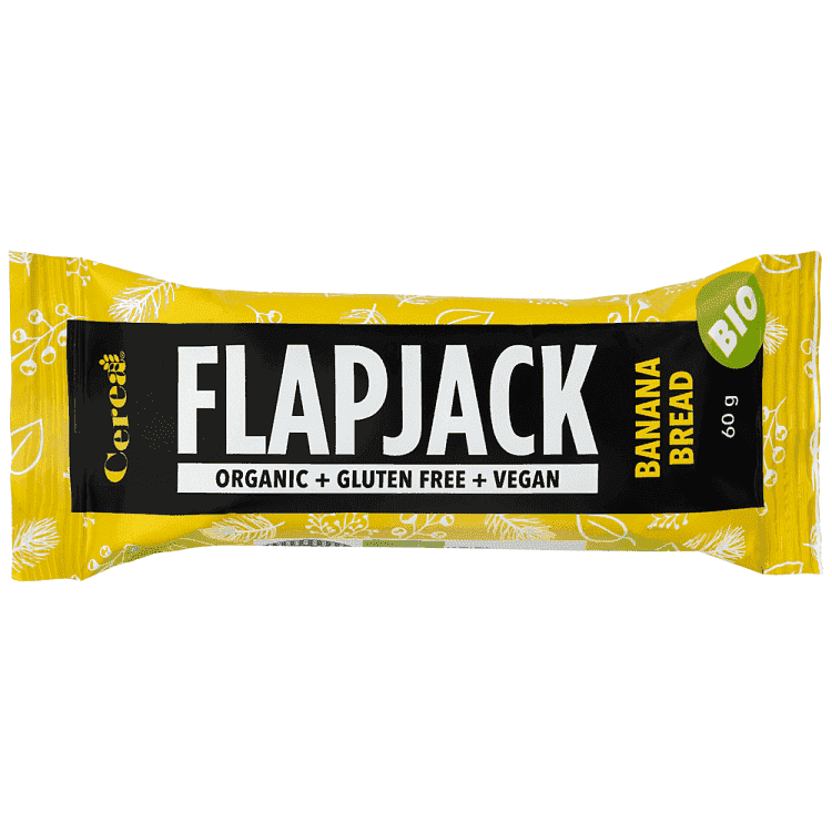 Flap Jack Bio Μπάρα Βρώμης Μπανάνα Χωρίς Γλουτένη 60gr