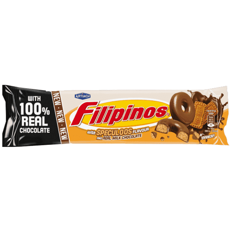 Filipinos Μπισκότα Speculoos Με Σοκολάτα Γάλακτος 118gr