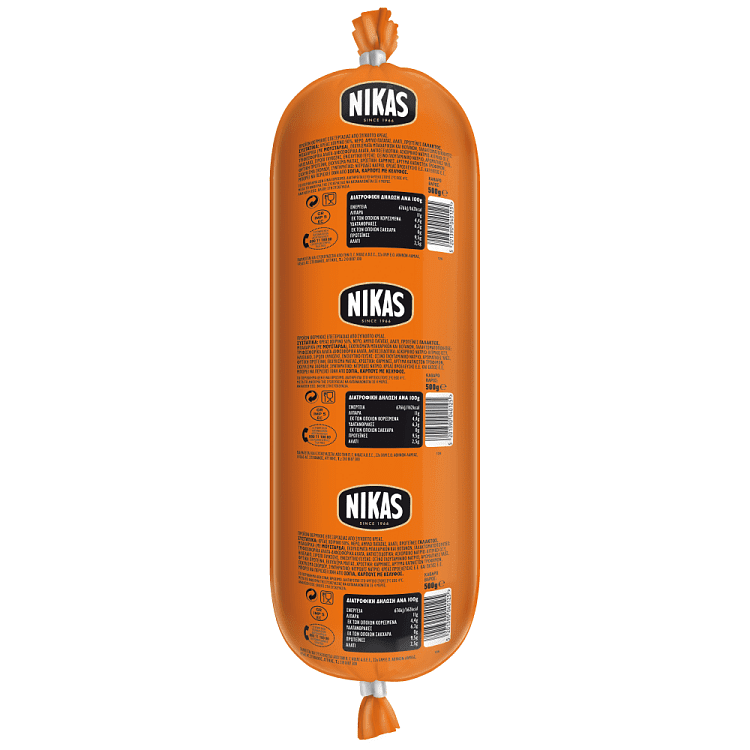 Nikas Παριζάκι Χωρίς Γλουτένη 500gr
