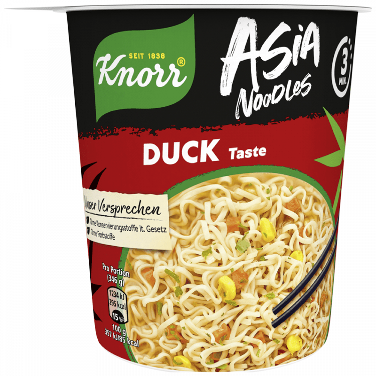 Knorr Asia Noodles Πάπια Cup 61gr