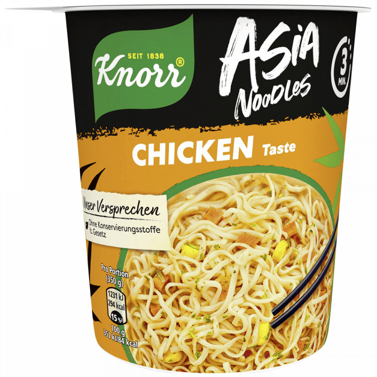 Knorr Asia Noodles Cup Κοτόπουλο 65gr