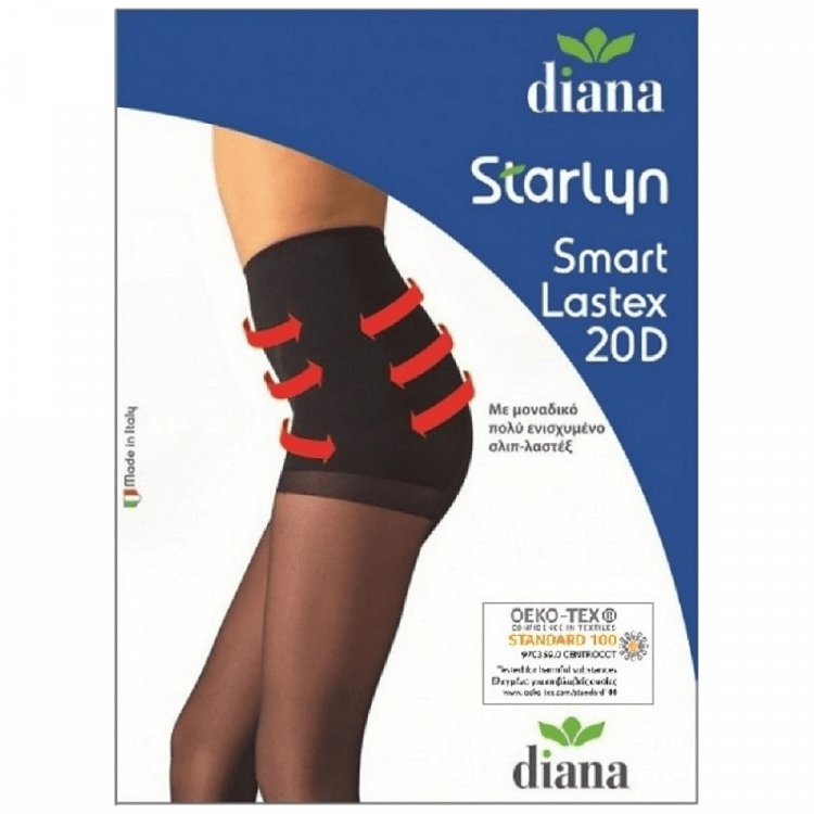 Diana Lastex Smart Καλσόν Μαύρο (XL)