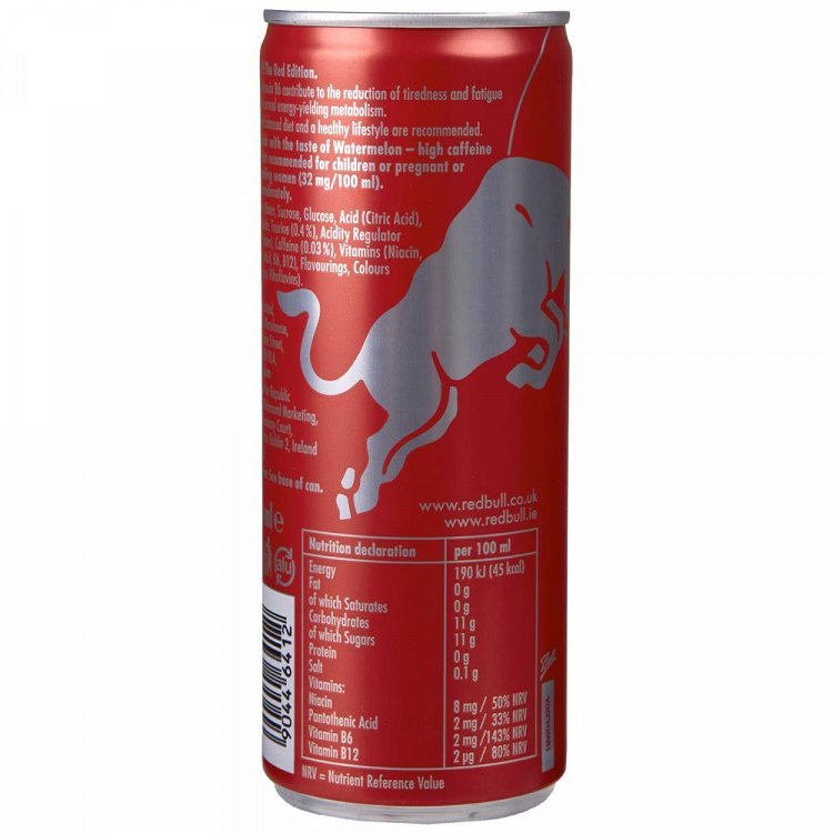 Red Bull Energy Drink Καρπούζι 250ml