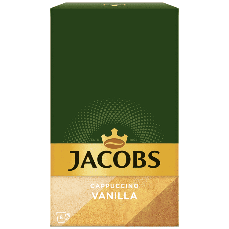 Jacobs Καφές Cappuccino Vanilla 8x12gr