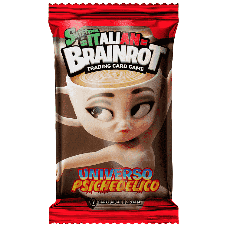 Italian Brainrot Skifidol 7 Συλλεκτικές Κάρτες Φακελάκι
