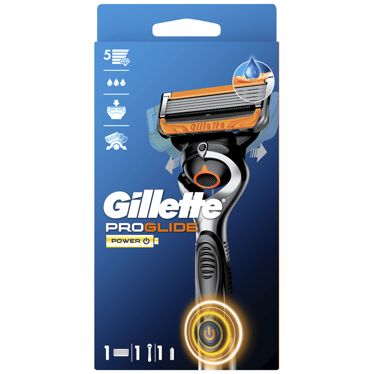 Gillette Fusion Proglide Flexball Power Ξυριστική Μηχανή & 1 αντ/κό