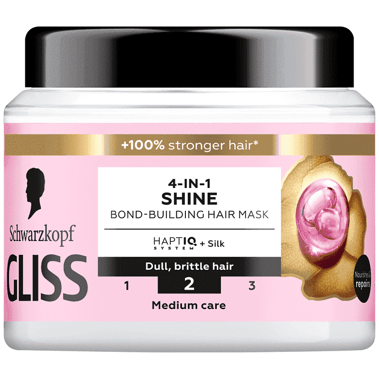 Gliss 4in1 Μάσκα Μαλλιών Bond Building Shine 400ml