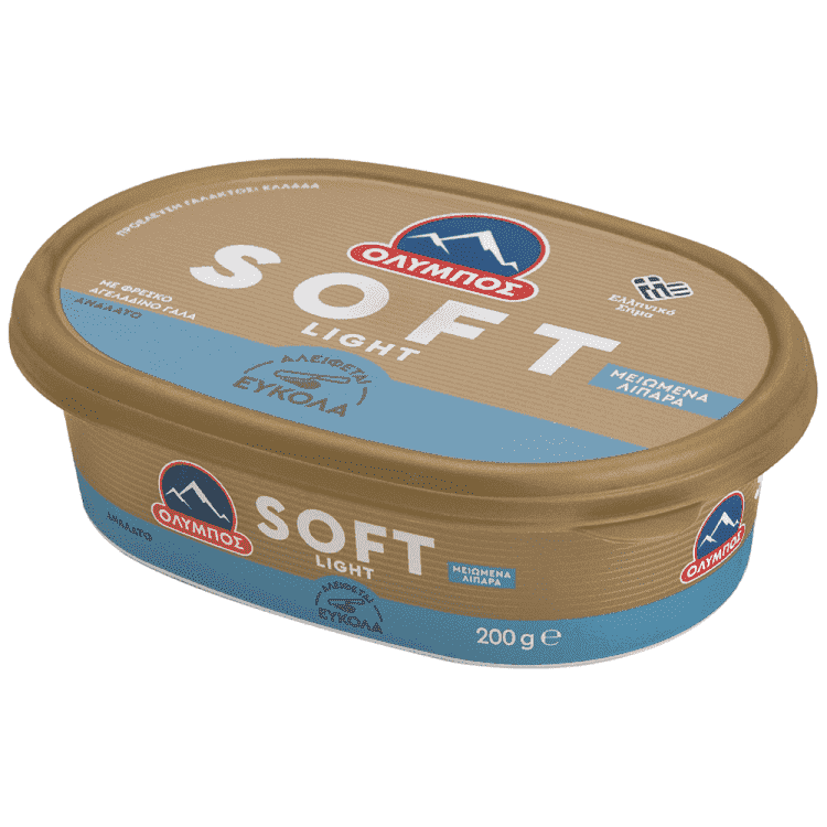 Όλυμπος Boύτυρο Soft Σκαφάκι 60% Λιπαρά 200gr